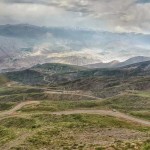 جاده‌های پیچ در پیچ منطقه الموت قزوین