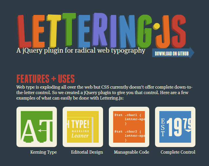 lettering.js